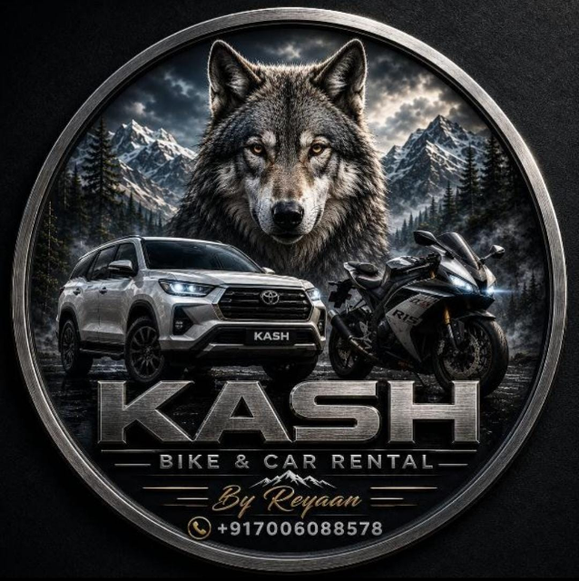 Kash Bike Rentals Hyderabad logo